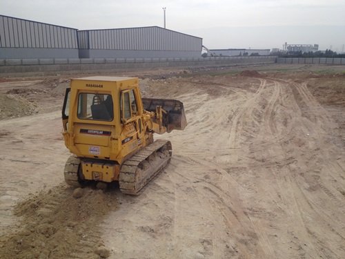 CAT 955 paletli yükleyici