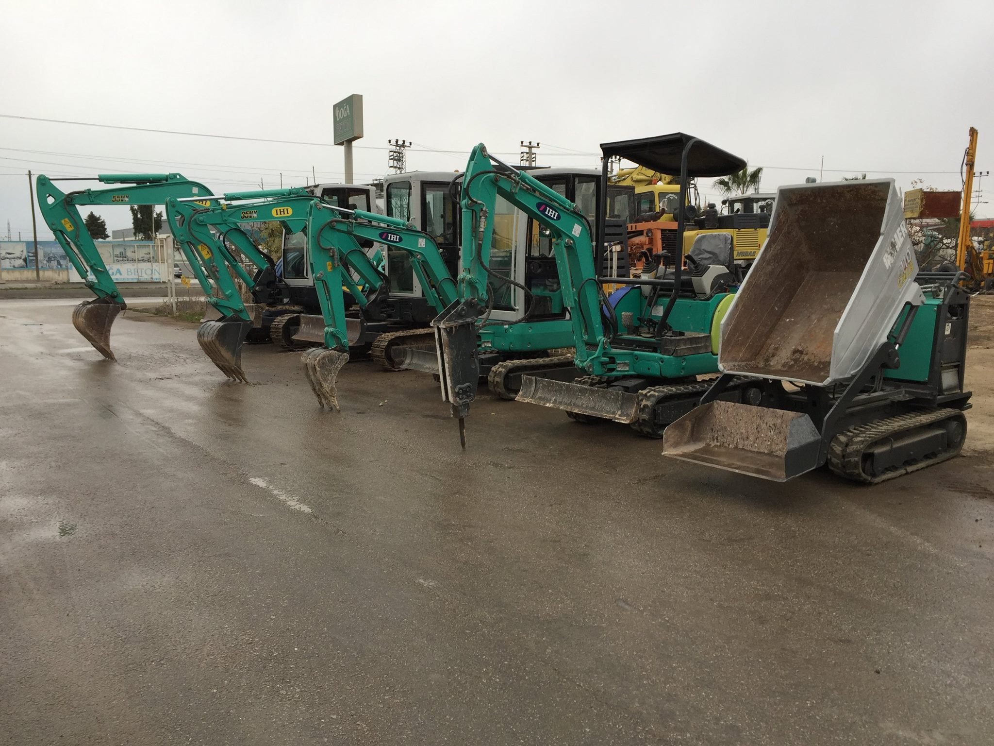 MİNİ EKSKAVATÖR 1.7-2-3.5-5.5 TON