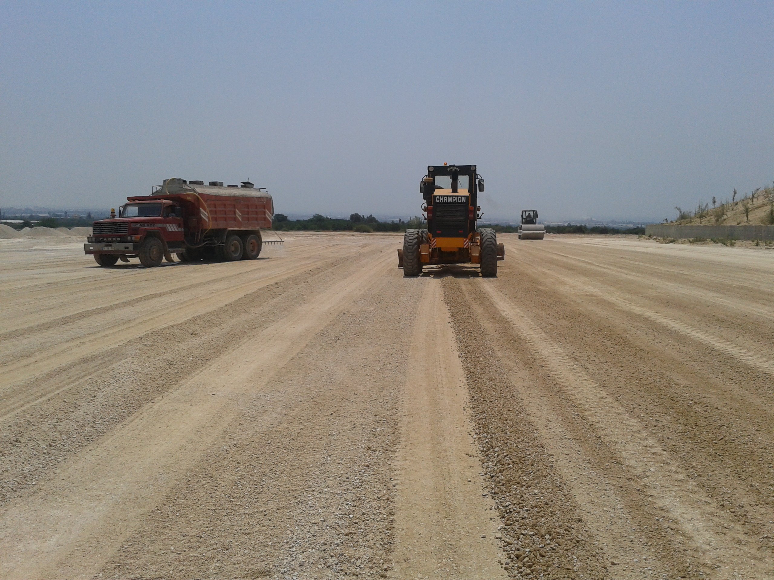 Saha Ve Çevre Düzenlemesi Serme Sıkıştırma